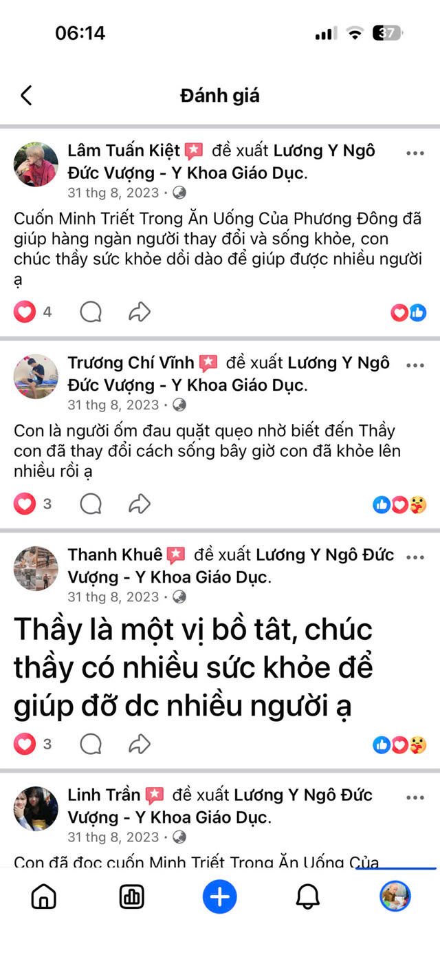 Đánh giá thật trên Facebook 3